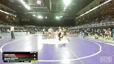 138 lbs Cons. Round 2 - Elijah Montez, Central Catholic vs Amir Hayes, Lincoln (Stockton)