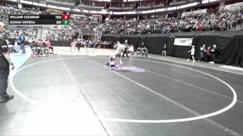 126-5A Champ. Round 1 - Azaiah Ortega, Adams City vs William Coleman, Fort Collins