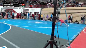 130 lbs 5th Place Match - Dayonna Dyson, Franklin Central Wrestling Club vs Ariana Quezada, Plainfield