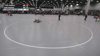63 lbs Cons. Rd Of 16 - Jory Heinrich, South Dakota vs Hank Waskow, Iowa