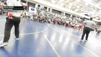 285 lbs Cons. Round 4 - Bryce Jensen, Uintah vs Koy Phister, Riverton