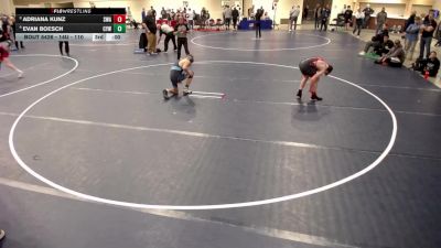 14U - 120 lbs Cons. Semis - Cayton Pahl, Pine Island Panthers vs Easton Martin, Centennial Youth Wrestling