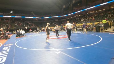 113 Class 2 lbs Cons. Round 1 - Athan Briggs, Father Tolton Regional Catholic vs Dyson Cutbirth, Monett