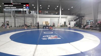 117 lbs Quarters - Jonah Lucas, Columbus Wrestling Club vs Adrian Herron, Maritime Wrestling Academy