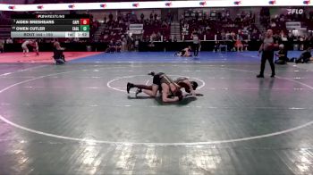 150 lbs Champ. Round 2 - Aiden Breshears, Capital vs Owen Cutler, Eagle