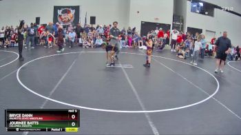 58 lbs Semifinal - Journee Batts, Columbia Knights vs Bryce Dann, Palmetto State Wrestling