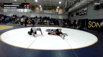 165 lbs Champ. Round 1 - Matheus Pereira, San Clemente vs Douglas Barrientos, Esperanza