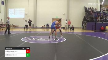 138 lbs Quarterfinal - Gino Camarca, Fauquier vs Brian Bieshelt, Leonardtown