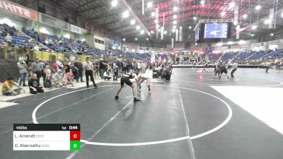 140 lbs Consolation - Liam Amendt, Sedgwick County MS vs Daxton Abernathy, Burlington