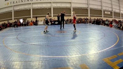 120 lbs Champ. Round 2 - Wyatt Eddy, Arizona vs Carson Leonard, Team Idaho Wrestling Club