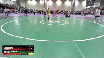 126 lbs Cons. Round 1 - Jonah Mcclure, Buford HS vs Lee Moore, McAlester