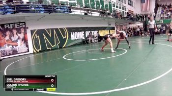 120 lbs Cons. Round 6 - Colton Rhoads, Louisville vs Joel Gregory, Hoover (North Canton)