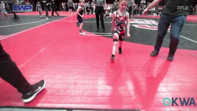 49 lbs Round Of 16 - Xander Milner, Skiatook Youth Wrestling vs Mac Daugherty, Victory Grappling Club