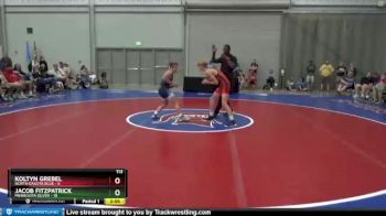 113 lbs Placement Matches (8 Team) - Koltyn Grebel, North Dakota Blue vs Jacob Fitzpatrick, Minnesota Silver