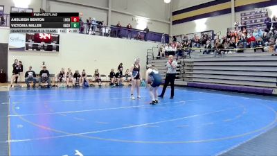 170 lbs Quarterfinals (8 Team) - Victoria Miller, Oglethorpe County vs Ansliegh Benton, Long County