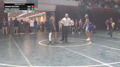 150 lbs Consi Of 8 #1 - Da'mian Gillyard, Hardeeville vs KiRell Manigualt, Burke