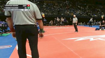 175 Class 4 lbs Champ. Round 1 - Donovan Hodges, Liberty vs Tanner Faulkner, Christian Brothers College