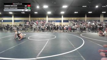 144 lbs Consi Of 8 #2 - Landon Sinclear, Uintah vs Derek Crawford, Clackamas WC