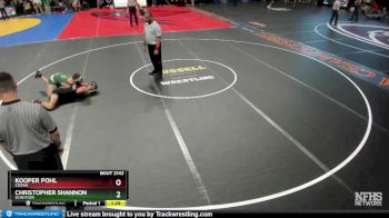 Quarterfinal - Kooper Pohl, Cozad vs Christopher Shannon, Schuyler