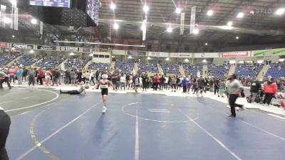 86 lbs Quarterfinal - David Leite_ Jr., Chatfield WC vs Luis Delgado, U Town Hammers