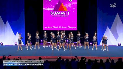 Mustang Cheer All Stars - Chargers [2026 L3 Junior - D2 - Medium Semis] 2026 The D2 Summit