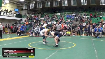 190 lbs Champ. Round 2 - Matt Kowalski, SPRINGBORO vs Ian Chandler, CENTRAL CROSSING