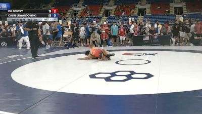 106 lbs Champ. Rd Of 128 - Eli Gentry, Tennessee vs Colin Lewandowski, Colorado
