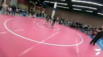 52-56 lbs Round 2 - Reece Lizak, Texas Elite Wrestling Club vs Fiona VanHuss, NTX Wrestling