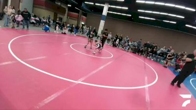 52-56 lbs Round 2 - Reece Lizak, Texas Elite Wrestling Club vs Fiona VanHuss, NTX Wrestling