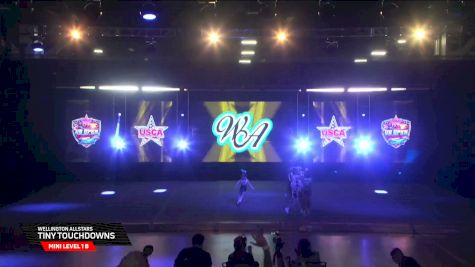 Wellington Allstars - Tiny Touchdowns [2026 Mini Level 1 B Day 1] 2026 US Open Cheerleading & Dance Championship