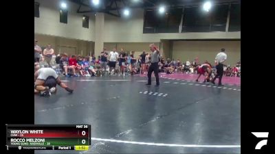 175 lbs Semis (4 Team) - Waylon White, CIAW vs Rocco Melzoni, Young Guns- Nashville