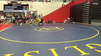 110 lbs Semifinal - Kate Martin, Mount Vernon vs Wynter Morgan, Marion