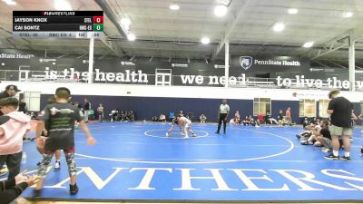 76 lbs 3rd Place - Jayson Knox, Steller Trained Grievous - K6 vs Cai Sontz, Ruthless - K6