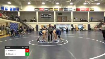 189 lbs Semifinal - Joey Milano, Spring-Ford vs Drew Clearie, Nazareth