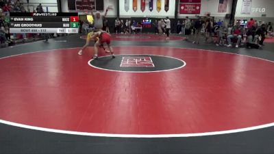 113 lbs Round 5 - Evan King, Mackinaw vs Ari Groothuis, Marion
