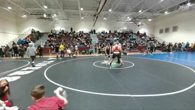 215 lbs Champ. Round 2 - Aden Evans, Glenrock vs Keisel Hebdon, Star Valley