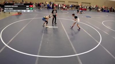 16U - 138 lbs Champ. Round 1 - Cayden Neisen, Scoring Edge Wrestling Center vs Brayden Adams, Braham