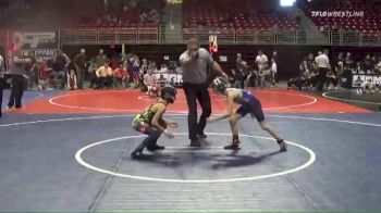 69 lbs Consolation - Braxton Arensdorf, MIDWEST DESTROYERS vs Noah Aiden Meza, Unattached