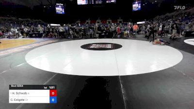 106 lbs Rnd Of 32 - Hendrix Schwab, IA vs Camm Colgate, CA