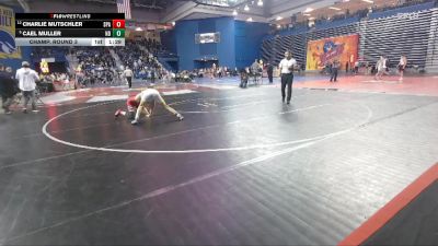 113 lbs Champ. Round 3 - Cael Muller, Notre Dame Green Pond vs Charlie Mutschler, Archbishop Spalding