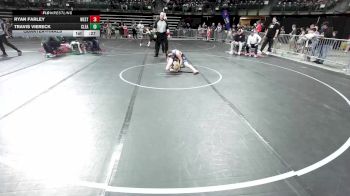 110 lbs Quarterfinal - Ryan Farley, Westfield vs Travis Viereck, Clearview