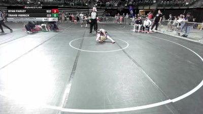 110 lbs Quarterfinal - Ryan Farley, Westfield vs Travis Viereck, Clearview
