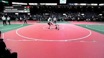 120 lbs 3rd Place Match - Caleb Mize, MIRA vs Bradley Shaver, CWWA