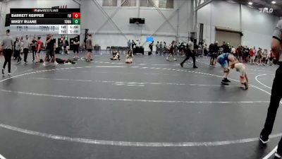 144 lbs Round 3 (4 Team) - Mikey Ruane, TDWC Maniacs vs Barrett Keiffer, Freakztyle Wrestling
