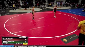 126 lbs Champ. Round 1 - Henry Johnson, Mahtomedi vs Isaac Jerabek, Luxemburg-Casco