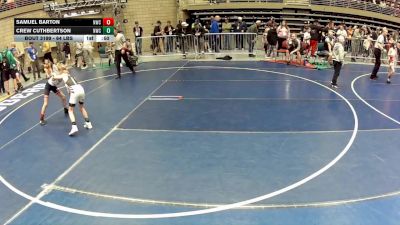 64 lbs Cons. Rd Of 16 - Samuel Barton, Northside Wrestling Club vs Crew Cuthbertson, Northside Wrestling Club