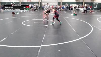 168-184 lbs Semifinal - Mackenzee Steinbar, Wiggins vs Lexi Myers, Nebraska Wrestling Academy
