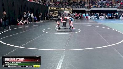 145G Quarterfinal - Amelia Fawcett, Colony High School vs Josephine Granger, Redington Sr. Jr/Sr High School