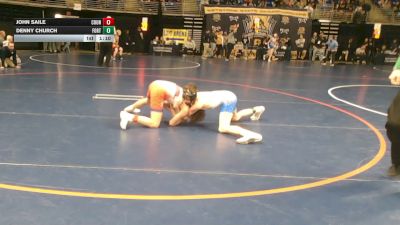110 lbs Round Of 32 - John Saile, Council Rock North vs Denny Church, Fort LeBoeuf