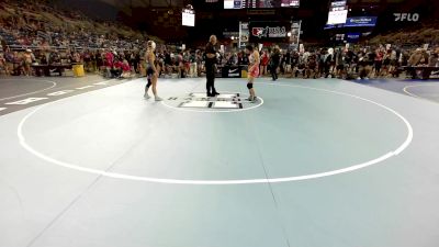 145 lbs Cons 32 #2 - Jade Blackhart, NM vs Greta Brus, IA